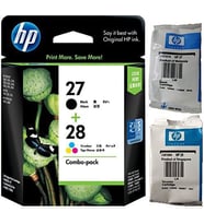 HP 27 - 28 KARTUŞ  AVANTAJLI EKONOMİK PAKET (Çok Renkli)