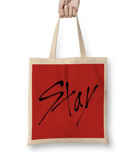 Stray Kids Fandom Stay Bez Çanta Uzun Saplı