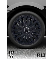 Lancia Voyager 13 İnç Jant Kapağı (4 ADET) Siyah S110