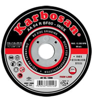115x1.0x22 Mm Inox Kesici Taş Karbosan-10adet