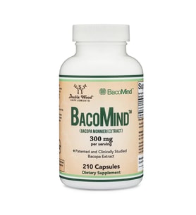 Bacomind Bacopa Extract Supplement 300mg 210 Kapsül Bacopa Monnieri Extract
