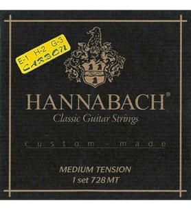 Hannabach 728MTC Custom Made Medium Tension Klasik Gitar Teli