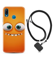 Huawei P20 Lite Mate 10 20 Lite Pro P40 Lite KılıfBoyun Askılı Silikon Dişlek 1615