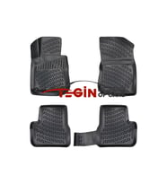 Citroen C3 2009 3D Havuzlu Paspas Siyah