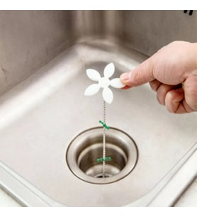 Pratik Banyo Küvet Lavabo Gideri Tıkanma Önleyici Plastik Aparat