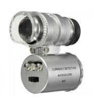 Iphone5 Için Uyumlu Kapaklı Lens Mikroskop Taşınabilir Mini Cep Boyutu Led Mikroskop No.9882ip5ii