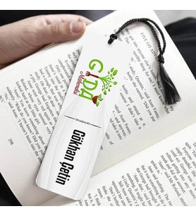 İsme Özel Gıda Mühendisi Kitap Ayracı