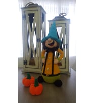Vikingler Ulve Amigurumi Organik Oyuncak