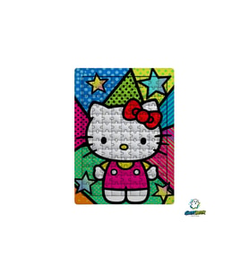 Ghostbastır Design Hello Kitty 99 Parça Ayaklı Puzzle – Dekoratif Çocuk Yapbozu 0164