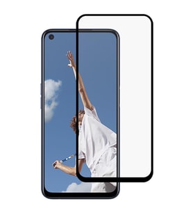 Oppo A92 Temperli Cam Full Ekran Koruyucu (Siyah)