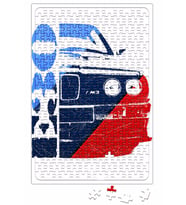 Bmw e30 m3 Puzzle 240 Parça Yapboz