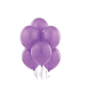 Metalik Açık Violet Balon 10'lu M124