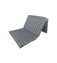Katlanır Yer Yatağı (8 CM KALIN)Sünger Yatak 80x180x8 CM-GRİ PANO