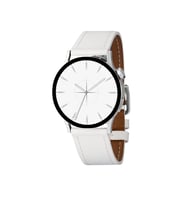 Fro LW38 Silver Kasa 38 mm Beyaz Kordon Akıllı Saat