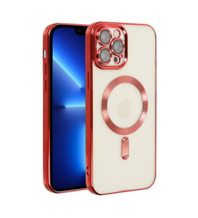 iPhone 13 Pro Kılıf Kross Magneticsafe Kapak - Kırmızı