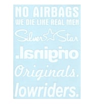 Arka Cam Yazı - Kapı Sticker - 5'Li Sticker (501509001)