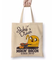 Adventure Time Bacon   Pancakes Bez Çanta Uzun Saplı