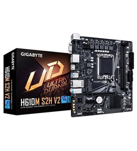 GIGABYTE H610M S2H v2 DDR5 HDMI DVI DP PCIe 16X v4.0 1700p mATX