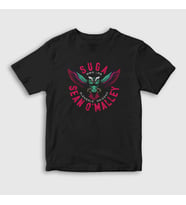 Presmono Unisex Çocuk Siyah Owl Ufc Mma Suga Sean O'malley T-Shirt 481252tt