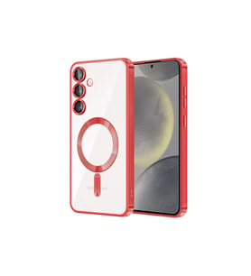 Samsung Galaxy S23 Kılıf Kross Magneticsafe Kapak - Kırmızı
