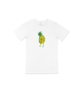 Ananas Girl Beyaz Tişört