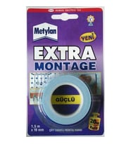 PATTEX EXTRA ÇİFT TARAFLI BANT 19MMX1,50M ÜCRETSİZ KARGO