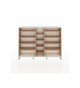 Arges Dolap 11 Raflı  220x30x163 Çam-Aytaşı/Çam