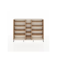 Arges Dolap 11 Raflı  220x30x163 Çam-Aytaşı/Çam