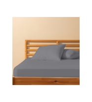 %100 Pamuklu Çift Kişilik Lastikli Çarşaf 160x200+30 50x70 Yastık Kılıfı ( 2 Adet )