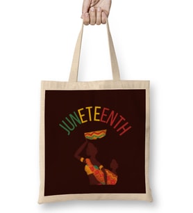 juneteenth juneteenth juneteenth 1865 Bez Çanta Uzun Saplı