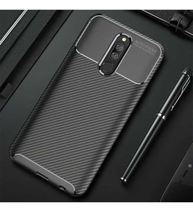 Lexroo Xiaomi Redmi 8 Kılıf Negro Silikon Kılıf - Siyah