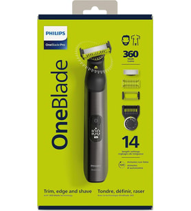 Philips Oneblade Pro 360, Li-Ion, 14-Length Settings, Qp6551/15