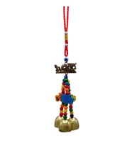 Feng Shui Dragon ve Üçlü Metal Çan 26 cm