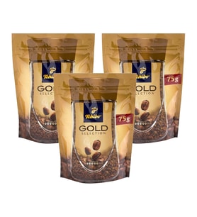 Tchibo Gold Selection Çözünebilir Kahve Ekonomik Paket 75 Gr X 3 Adet