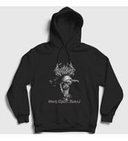 Presmono Unisex Siyah Grand Morbid Funeral Bloodbath Kapüşonlu Sweatshirt 379980tt