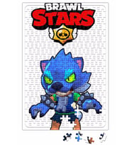 Werewolf Leon Brawl Stars Tasse Puzzle 240 Parça Yapboz