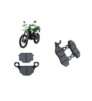 Mondial X-Treme 200 Cross Ön - Arka Fren Disk Balatası Takımı (Beyaz)
