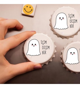 İçim Dışım Bir Baskılı Magnet Açacak 2912-4