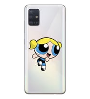 Samsung Galaxy A51 Uyumlu Bubbles Tasarımlı Şeffaf Telefon Kılıfı
