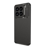 Xiaomi Mi 15 Kılıf Auto Focus Karbon Kapak - Siyah