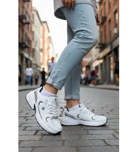 Lumberjack POL WMN 6FX 102065485 Kadın Spor Ayakkabı Beyaz Laci 36-40