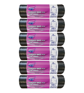 Professional 10'lu Çöp Torbası Hantal Boy 100 x 150 cm Altılı Paket
