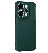 Reno 15 Auto Focus Karbon Kapak - Koyu Yeşil