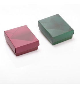 10 Adet Süngerli Yüzük ve Kolye Kutusu Seti – 5,5 × 7 cm