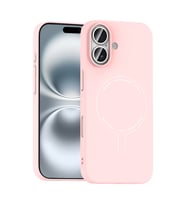 iPhone 17 Kılıf M-Safe Şarj Özellikli Kamera Korumalı Elio Sert PC Kılıf