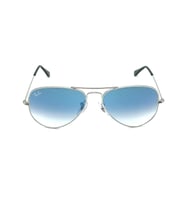 Ray-Ban RB3025 003 3F Erkek Güneş Gözlüğü (Gümüş)