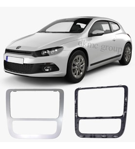 SCİROCCO 2009-2014 MODEL ARASI UYUMLU DİJİTAL KLİMA GRİ RENK RADYO TEYP DIŞ ÇERÇEVESİ