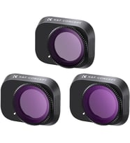 Concept Mini 3, Mini 3 Pro ND/PL filtre, 3 adet ND8&PL+ND16&PL+ND32&PL filtre, DJI Mini 3 Pro, Mini 3 ile uyumlu (aksesuar: 1 x iniş çerçevesi) (plastik versiyon)