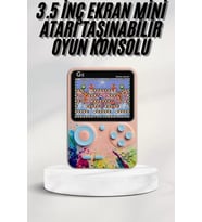 3 İnç Ekran 500 Oyunlu Game Box Mini Taşınabilir Oyun Konsolu