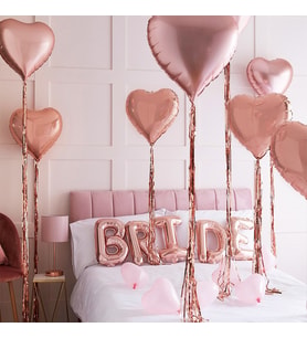 Rose Gold Bride To Be Balon Süsleme